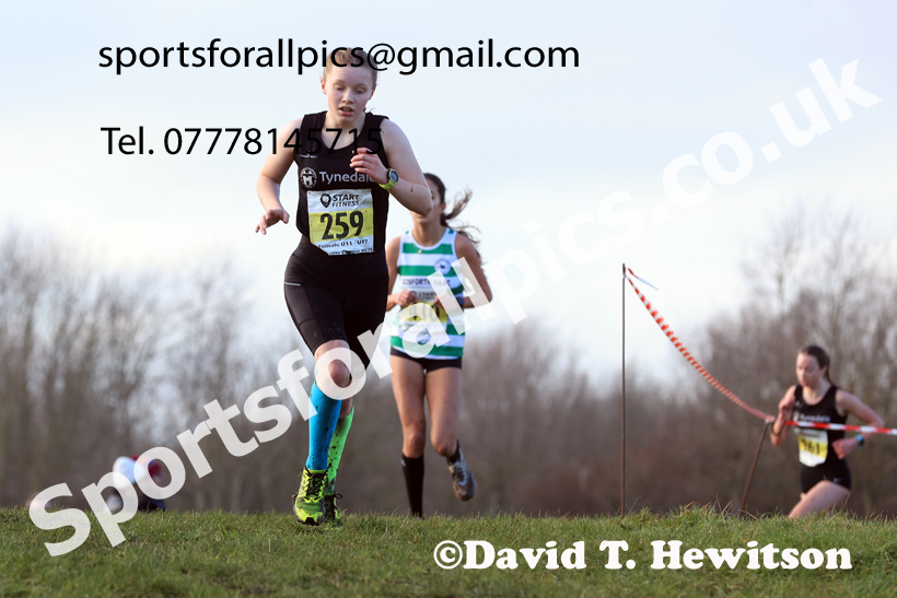 Girls Under-15s 2026 NEHL Sherman Cup and Davidson Shield, Temple Park, South Shields. Photo: David T. Hewitson/Sports for All Pics